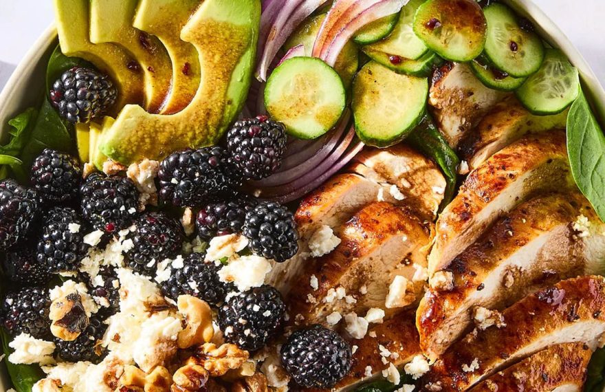 Blackberry Chicken Salad